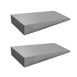 Steel Flange Wedge Set - 4 * 2in Metal Wedges for Spreading Flanges, Safety Tools, Adjust Welding Machine