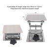 Stainless Steel Lab Jack Scissor Stand Platform 4x4in Expandable Height