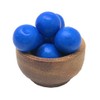 YANKEETRADERS Bright Blue Fruit Flavored Gumballs 1", 2 Pounds Bulk