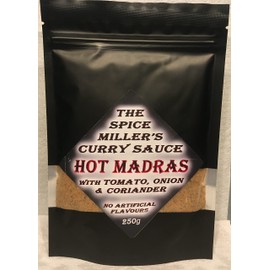 The Spice Miller's Curry, Hot Madras with Tomato, Onion & Coriander (Hot Madras)