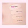 AMUSE Ceramic Skin Perfector Cushion & Puff Set 4items [Ballerina