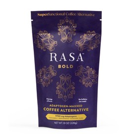 RASA Bold – Superfunctional Coffee Alternative | Vegan, Keto, Whole 30, Ayurveda Wellness Tonic with Chaga + Reishi (8 oz. / 30 Servings)
