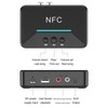 5.0 Bluetooth Adapter Receiver Stable Black USB Charging Wireless NFC