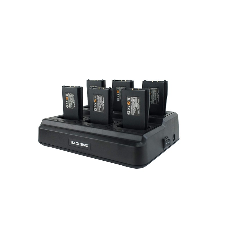 BAOFENG BF-88A Walkie Talkies 6 Way Charger Bulk FRS Radio