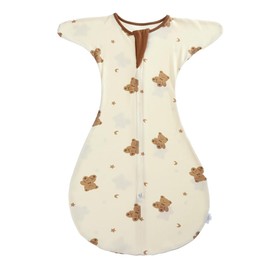 enne. Swaddle Cool Touch Mesh Baby Swaddle Newborn Baby Cotton Sleeper Summer All Year Round Morrow Reflective (Bear, M)