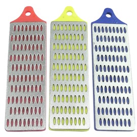 AERZETIX - C50026 - Set of 3 - Mini Whetstones - 75 x 25 mm - for Sharpening - Grit 180/260/360 - Sharpening Stone