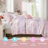 Intelligent Design Queen Comforter Set, Romantic Floral & Paisley, Solid