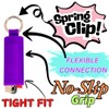 Lighter Holder for J6 BIC Lighters. Silicone case has a