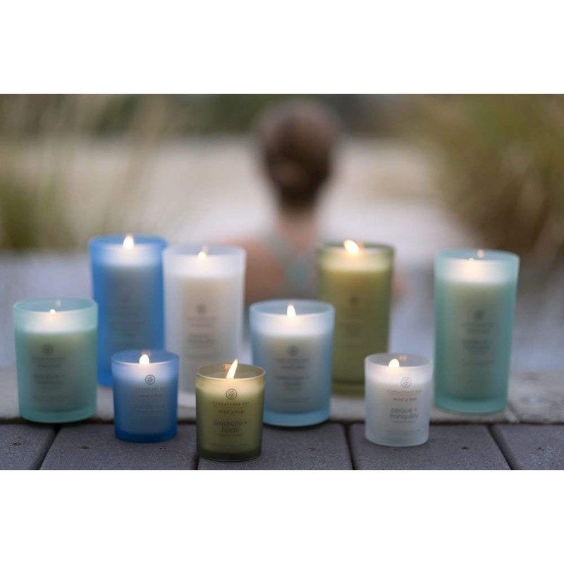 Chesapeake Bay Candle Scented Candles, Serenity + Calm (Lavender Thyme)
