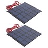 5V 500mA Solar Panel Cell Power Module with 2pcs,High Conversion