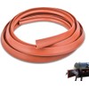 26ft Silicone P-Gasket Seal for Smoker Door Seal Barbecue Smoker