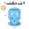 BAMTTOO 200pcs Disposable Pigment Ink Cups - Skull Design for