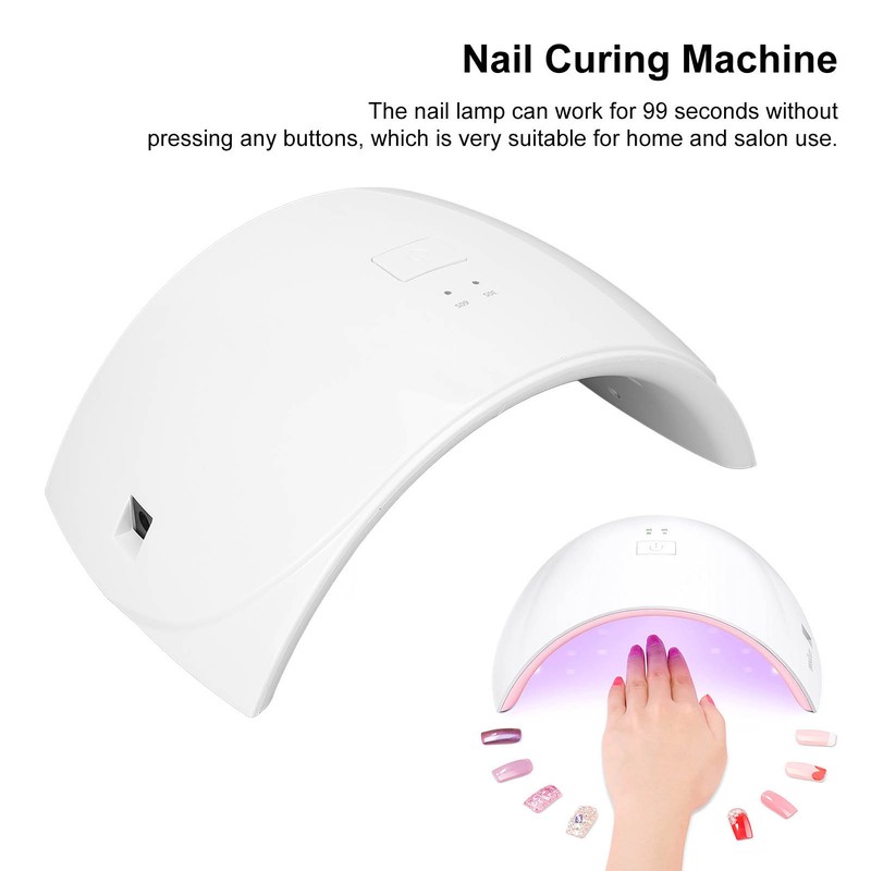 Professional Gel Polish Dryer UV LED Dual Light Sources Nail