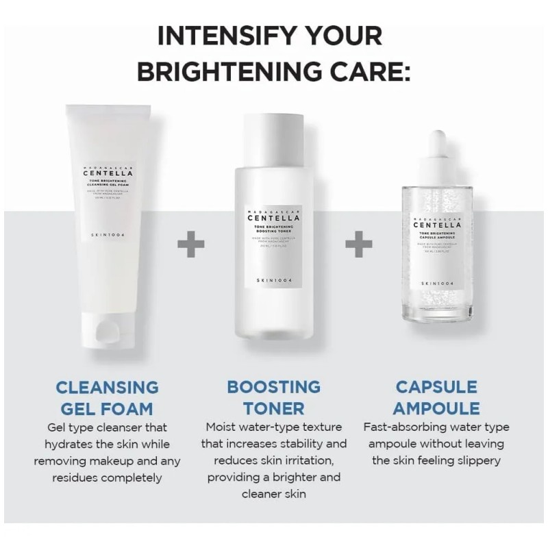Skin1004 Centella Tone Brightening Capsule Ampoule 100ml Mom Momento de