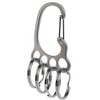 KR001 Key Ring with Multi-Ring Key Holder, One Touch, 4