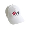 Corvette 1963-1966 Flex Fit Hat White S/M