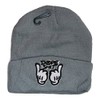 Sun Fashion Unisex Winter Knitted Hat, dope grey