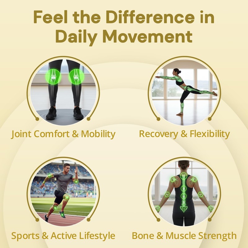 Strength & Spices Anti-inflammatory, Muscle and Joint Care Supplements for