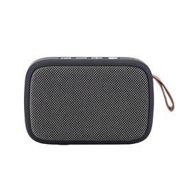 Tek Styz Speaker Compatible with HTC Wizard Fabric Design 3W Playtime 6H Indoor, Outdoor Travel (Gray)