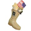 Kurt Adler U.S. Army Boot with U.S.A Flag and Icons