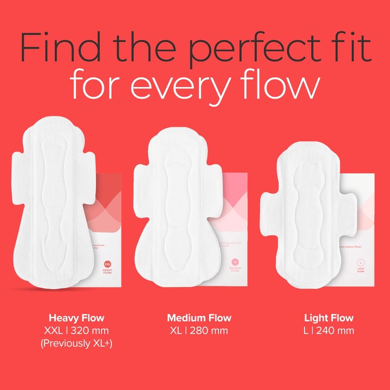 Nua Ultra Safe 50 Sanitary Pads for Women | 3