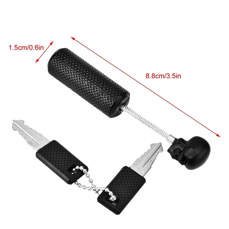 Luggage Locks, Safe Suitcase Lock Wire Rope Customs Password Skull