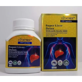 Vitatree Liver Detox with milk thistle 38000mg 100 capsules