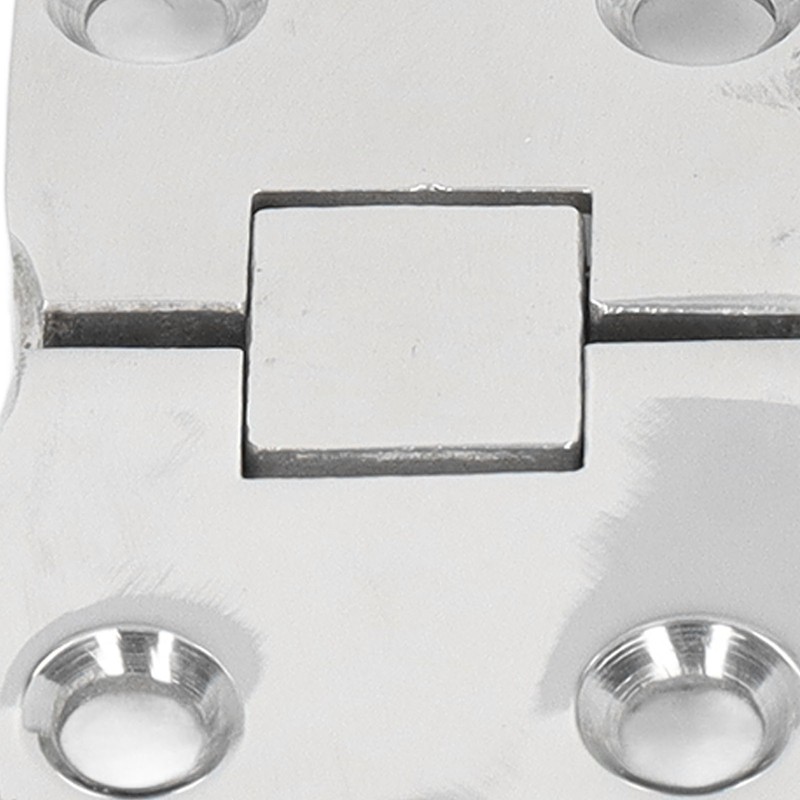 4PCS Door Hinge with Mounting Holes 316 Stainless Steel Hinge
