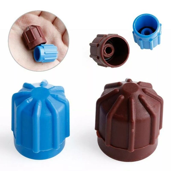 Unbranded 2PCS Car A/C Valve Cap Port High/Low Pressure Dust