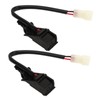 1Pair Front Windshield Washer Nozzle Heated 6E0955986B Durable Anti Crack