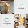 Libreshine Extra Large Bamboo Grocery Bag Holder & Plastic Bag
