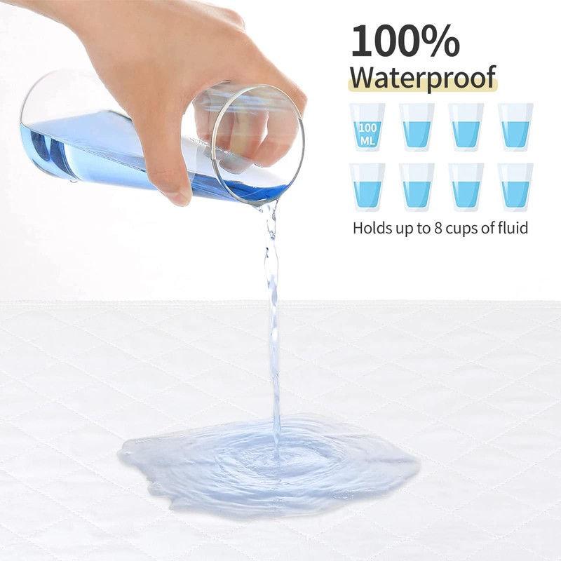 CoolShields Waterproof Bed Pads Incontinence 34'' x 52'' (1 Pack)