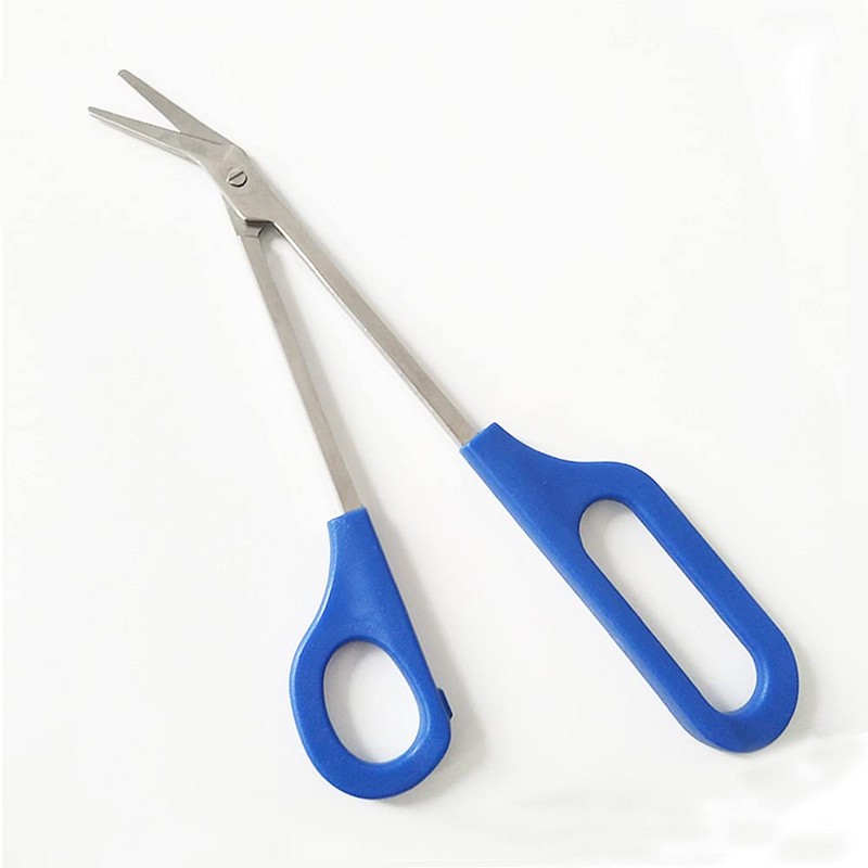 Long Handled Toenail Scissors & Easy Reach Long Handle Clippers