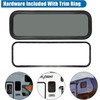 OUTPRIZE Fixed RV Window, 33" W x 10" H Tinted