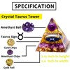 XIANNVXI Crystals Pyramid Taurus Gemstones Large Pyramids Esoteric Spiritual Energy