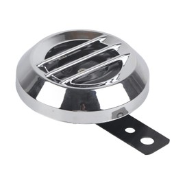 Motorcycle, Qiilu Universal Motorcycle Electric Loud Horn Siren 12V 110dB Waterproof Round Horn Speaker