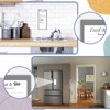 Utron 2 Pack Magnetic Notepads for Refrigerator, 100 Pages/Book Grocery