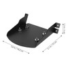 Kisangel BBQ Grill Chute for Pellets Iron Material Smoker Grill