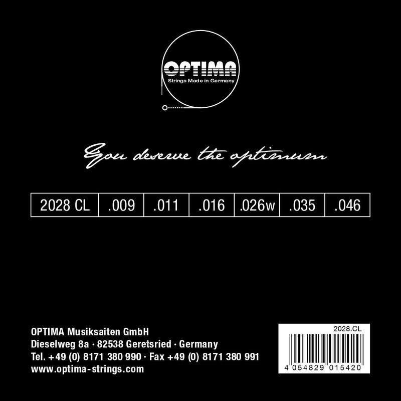 Optima Electric Guitar Strings (221804)