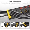 CRST 12 Outlets Long Power Strip, 9 FT Cord Metal