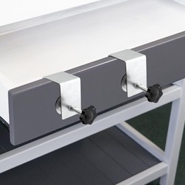 Cabinet Drawer Installation Clamps, 2/4PCS C Clamps Drawer Fixing Clip with Silicone Protect Pad, Woodworking Cabinet Hardware Jig for Door Front Knobs, Pulls Handles Install(Size:2pcs)