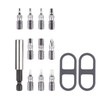 Topeak Unisex - Adult Ratchet Ratchet Wrench Set, Black, 15