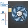 Radioddity G90-H1 Bracket Holder Quiet Cooling Fan 2-in-1 for Xiegu