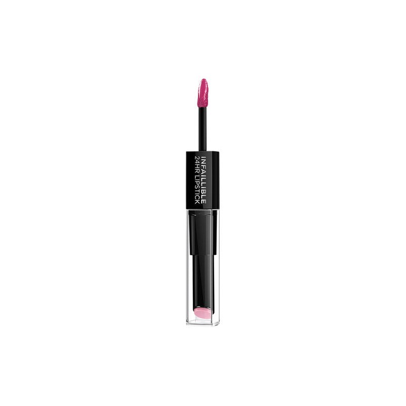 L'Oreal Infallible 2 Step Lip 121 Flawless Fuchsia
