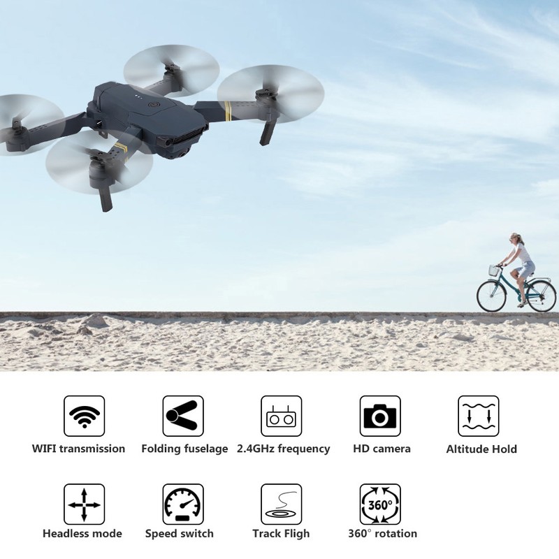 2.4G 4CH Foldable Portable Quadcopter FPV Wifi Camera App Control
