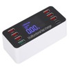 8-Ports Intelligent Charging Station LED Display Digital QC3.0 PD 60W