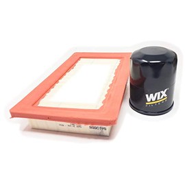 CFKIT WIX Air and Oil Filter Set Compatible with Generac 0J8478S and 070185E/070185D