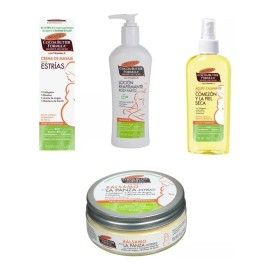 Kit Anti Estrias Palmer´s Crema Balsamo Locion Y Aceite