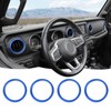 RT-TCZ Center Console Air Conditioner Vent Trim Cover Aluminum Alloy