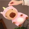 champracer Capybara Cuddly Toy, Cute Transforming Capybara Plush Toy, Capybara